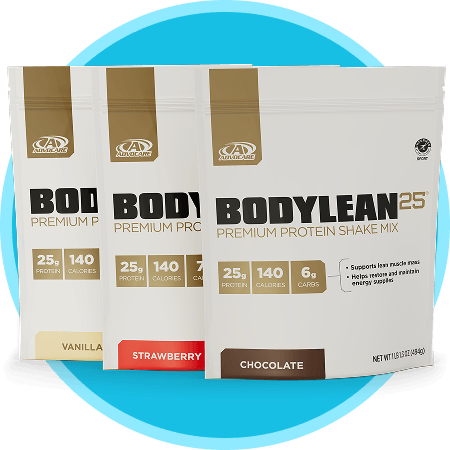 BodyLean25&reg; Chocolate, Vanilla & Strawberry Gusset Bags