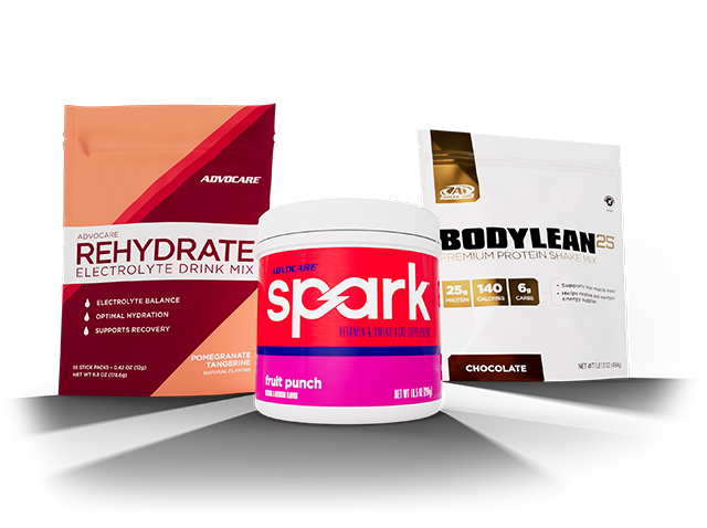 AdvoCare Rehydrate, Spark Canister and BodyLean25