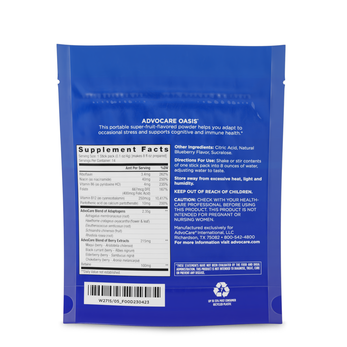 AdvoCare Oasis® AdvoCare