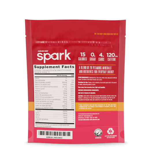 Spark® Stick Packs, Cranberry Peach Orange | AdvoCare®