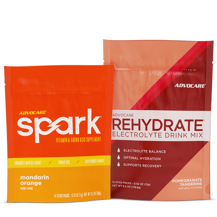 Spark® + AdvoCare Rehydrate® Stick Packs Bundle