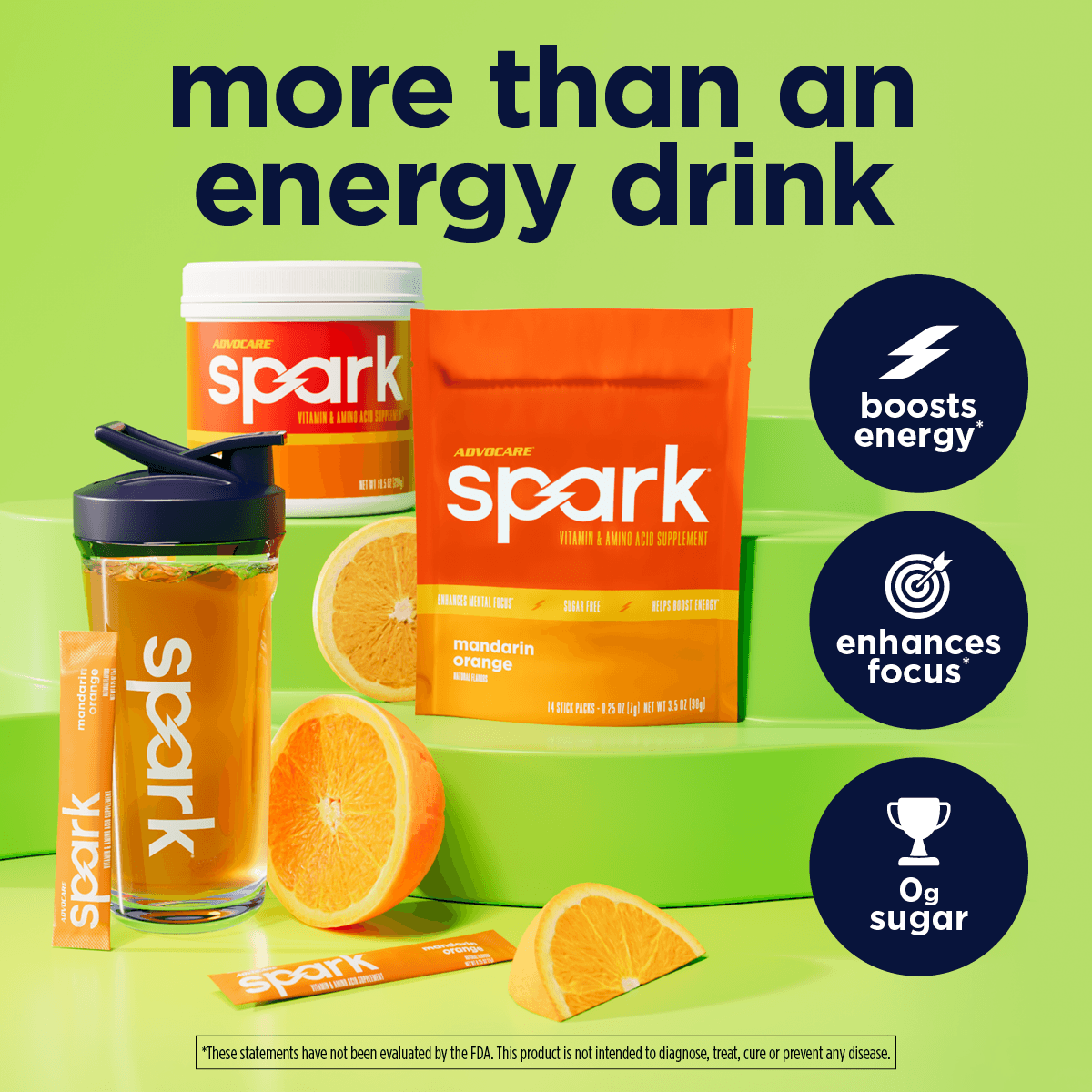 Spark® Canister, Mandarin Orange | AdvoCare®