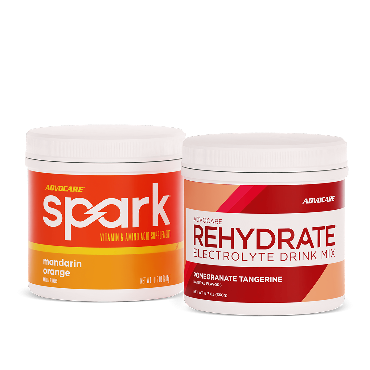 Spark® + AdvoCare Rehydrate® Canisters Bundle