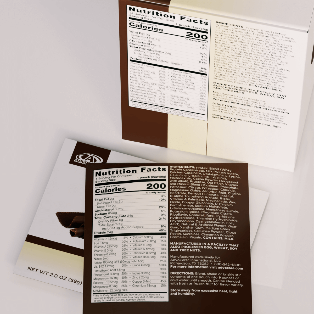 Meal Replacement Shake, Chocolate AdvoCare®