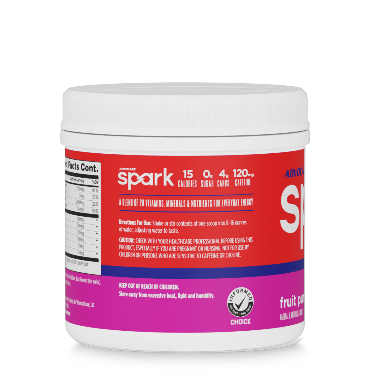 Spark® Canister, Fruit Punch | AdvoCare