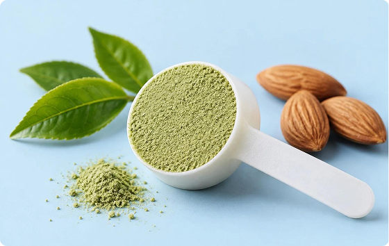 A level scoop of green supplement