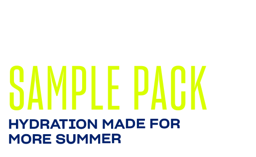 Free Rehydrate Sample Pack. Hydration Made for More Summer.