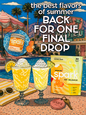Spark Orange Cream Float & Pineapple Whip. The Best Flavors of Summer Back for One Final Drop!