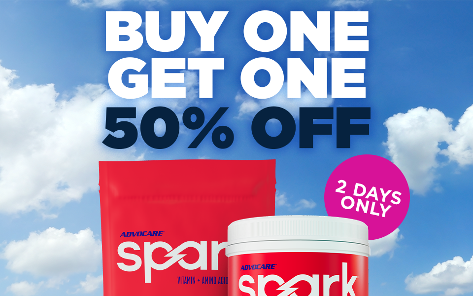 Spark&reg; Buy One Get One 50% Off 2 Days Only