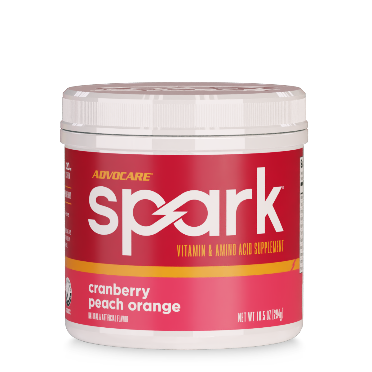 KarDian×SPI Vitamin C8 vab Spark® Canister, Cranberry Peach Orange | AdvoCare®