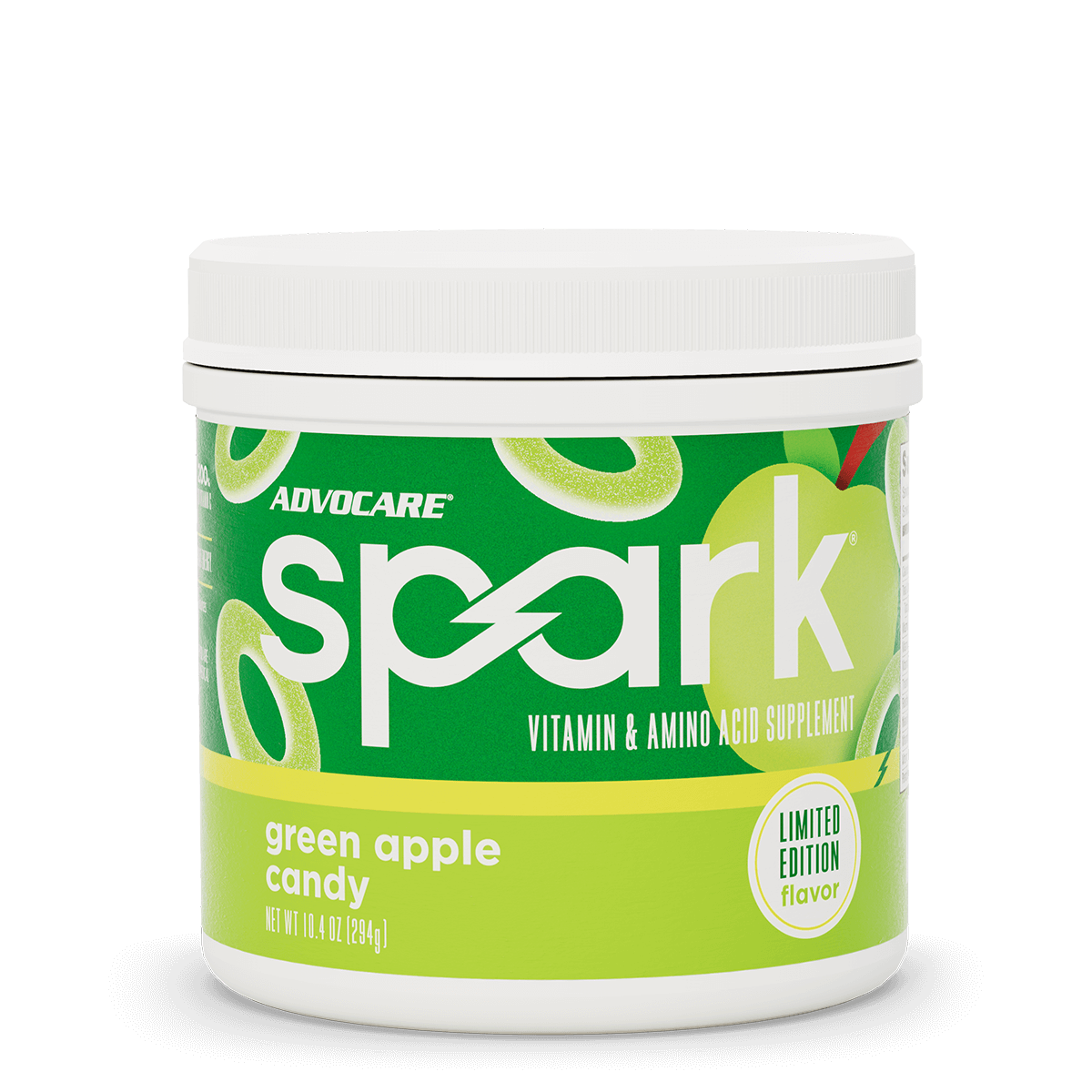Spark® Canister, Green Apple Candy | AdvoCare®