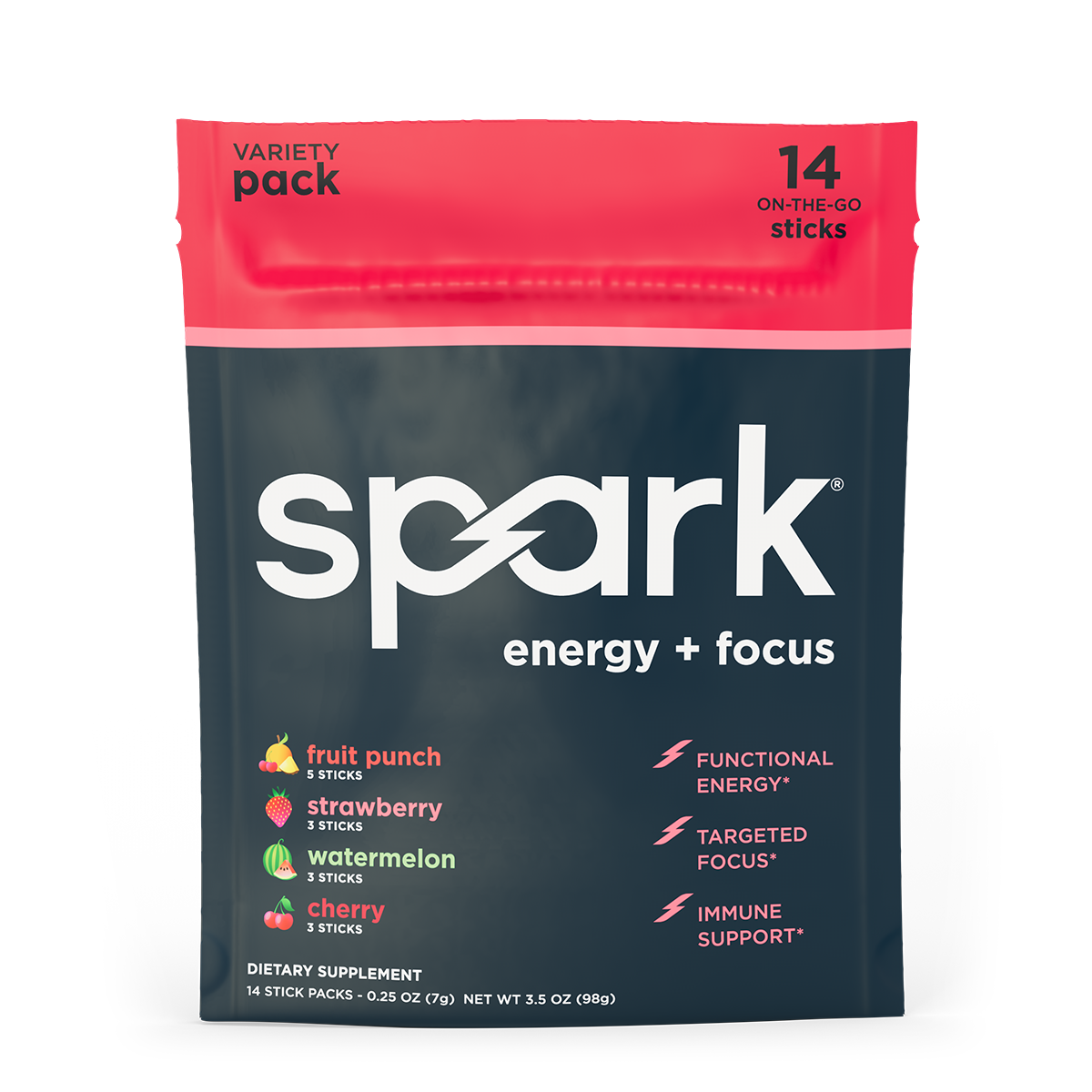 Spark® Variety Pack, Fruit Fusion Variety Pack | AdvoCare®