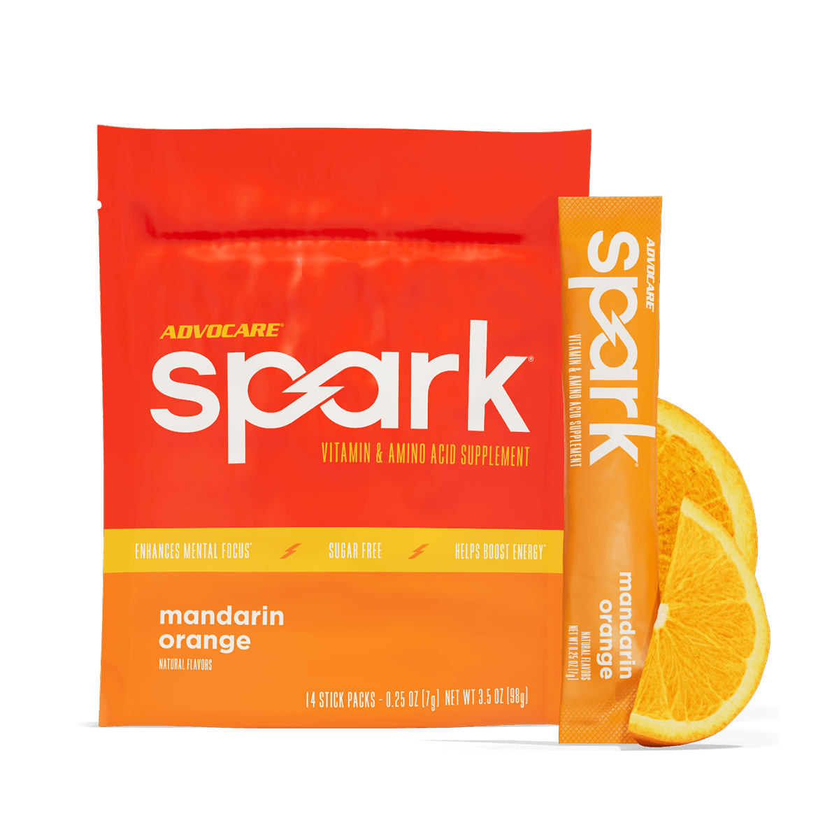 Spark® Stick Packs, Mandarin Orange | AdvoCare®