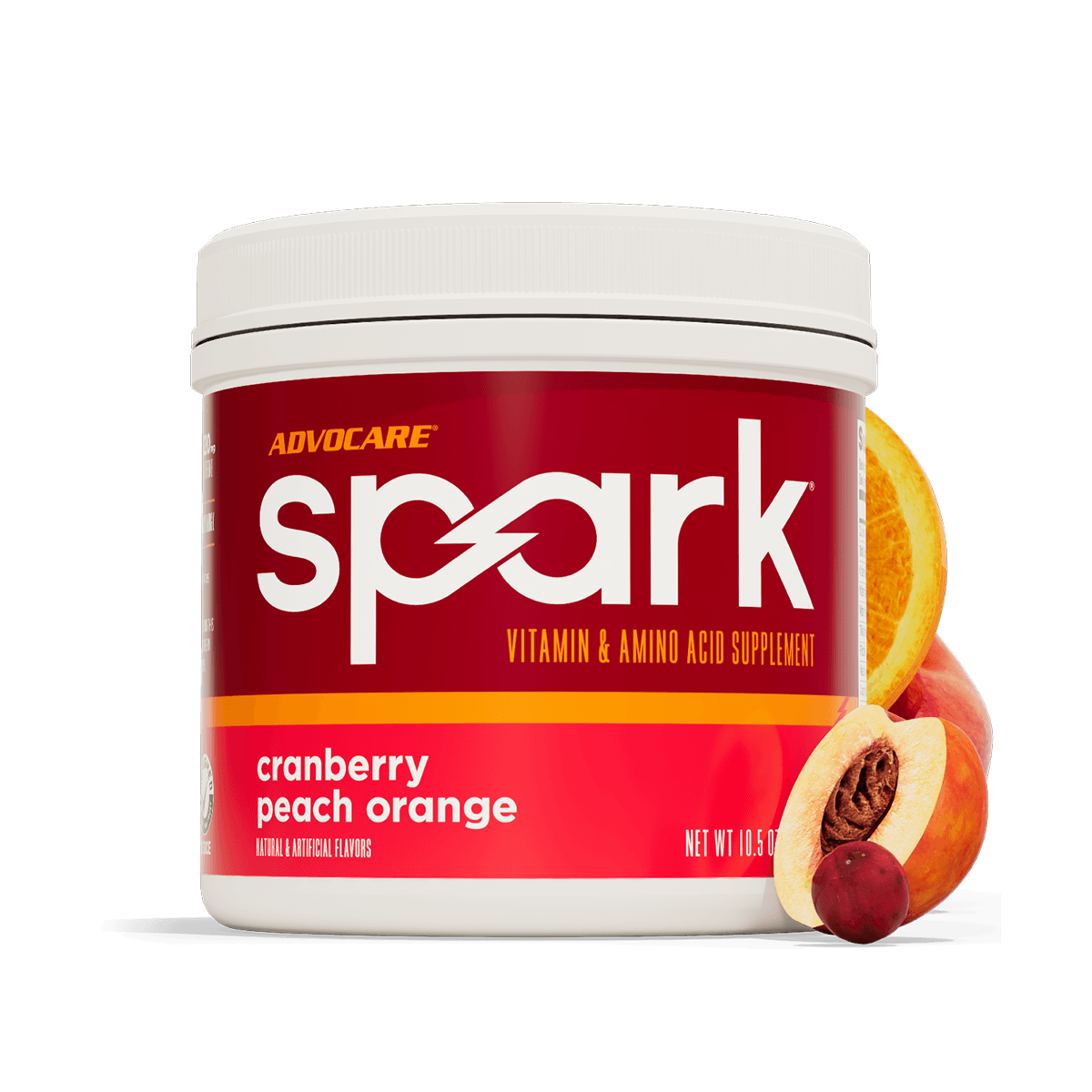 アリックス サプリ Spark® Canister, Cranberry Peach Orange | AdvoCare®